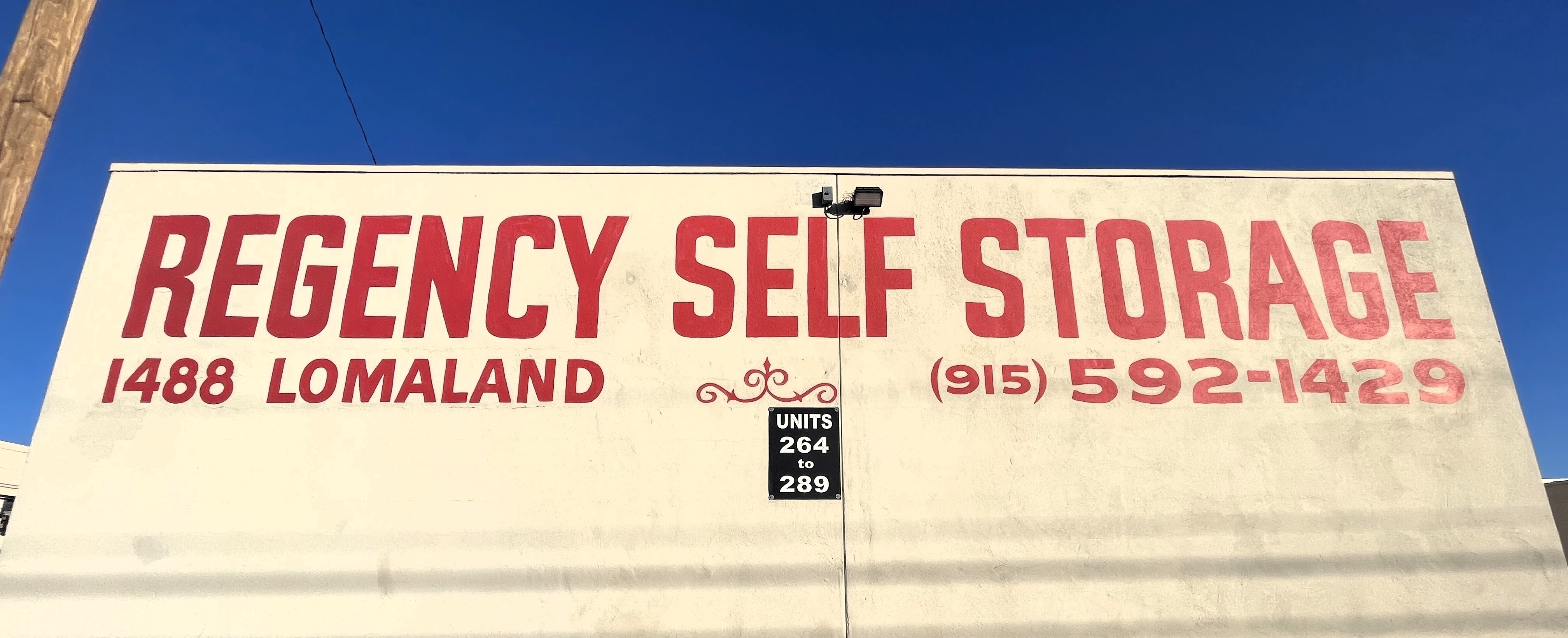 Regency Self Storage Off Lomaland Dr. Has Solutions For All Of Your Storage Needs